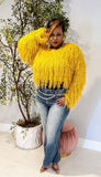 Mustard "Shaggy" Sweater